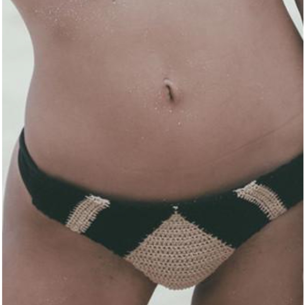 Rove Swim Hudson Bottom in Sand/Onyx Combo